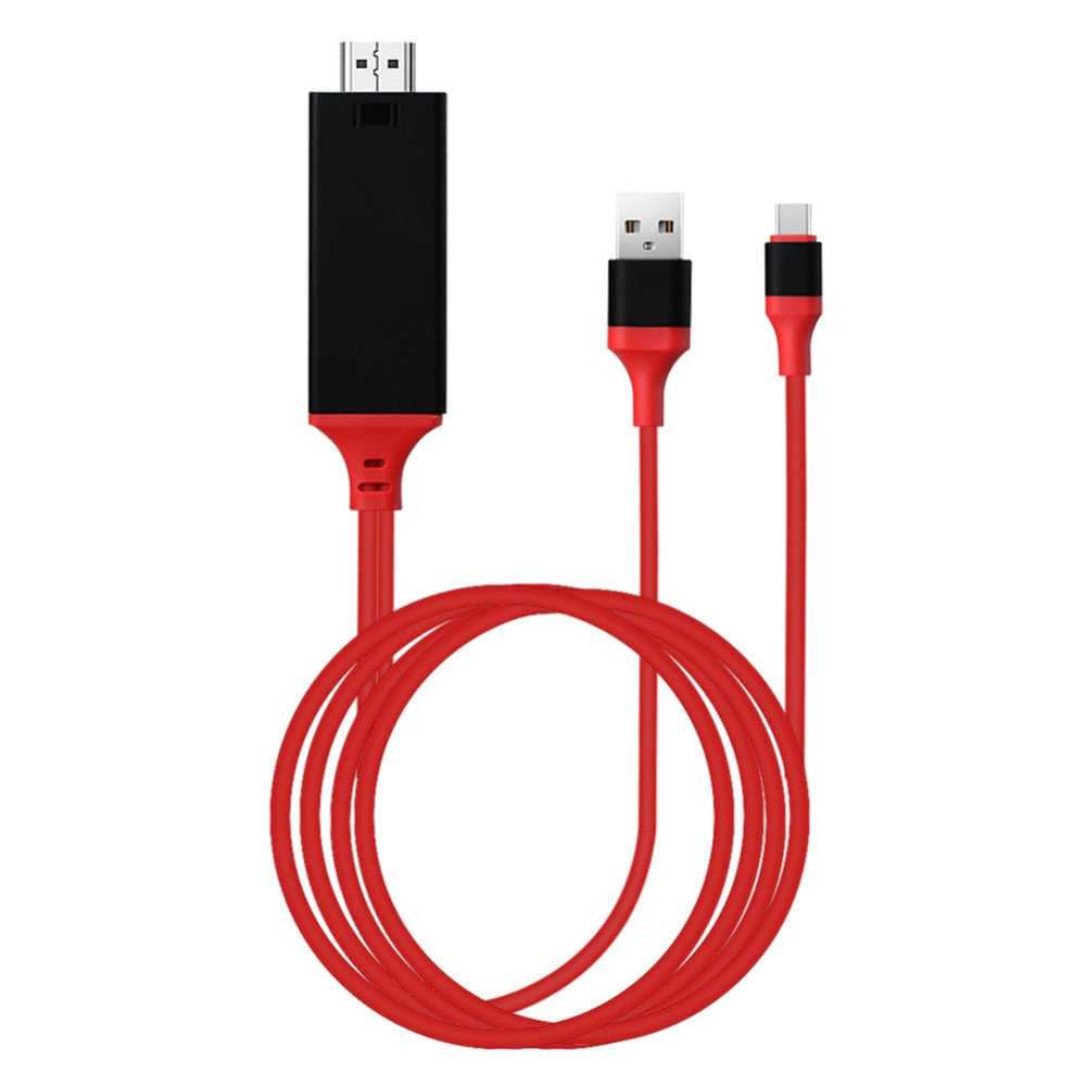USB3.1 Type C To Hdmi Video Cable Android Phone With Screen Cable Cable 4k Usb HD Cable