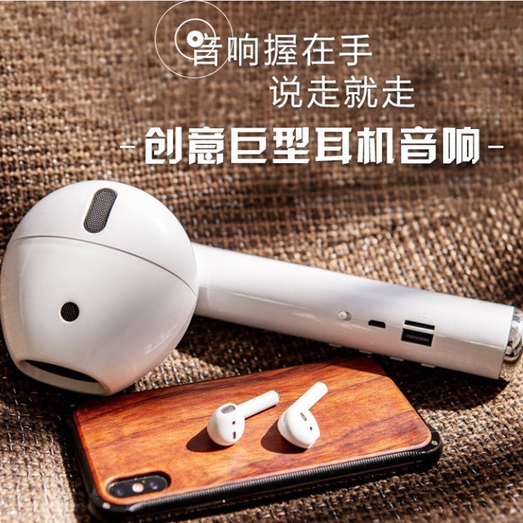Source Manufacturers Oversized Decorative Giant Headset Speaker Large Wireless Macaron Headset Appearance Bluetooth Speaker